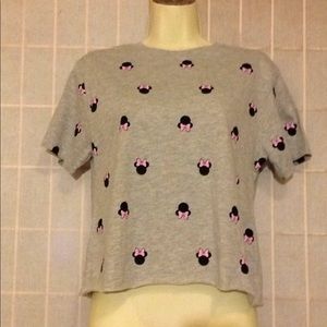 NWT Disney Love Tribe Minnie Crop Top